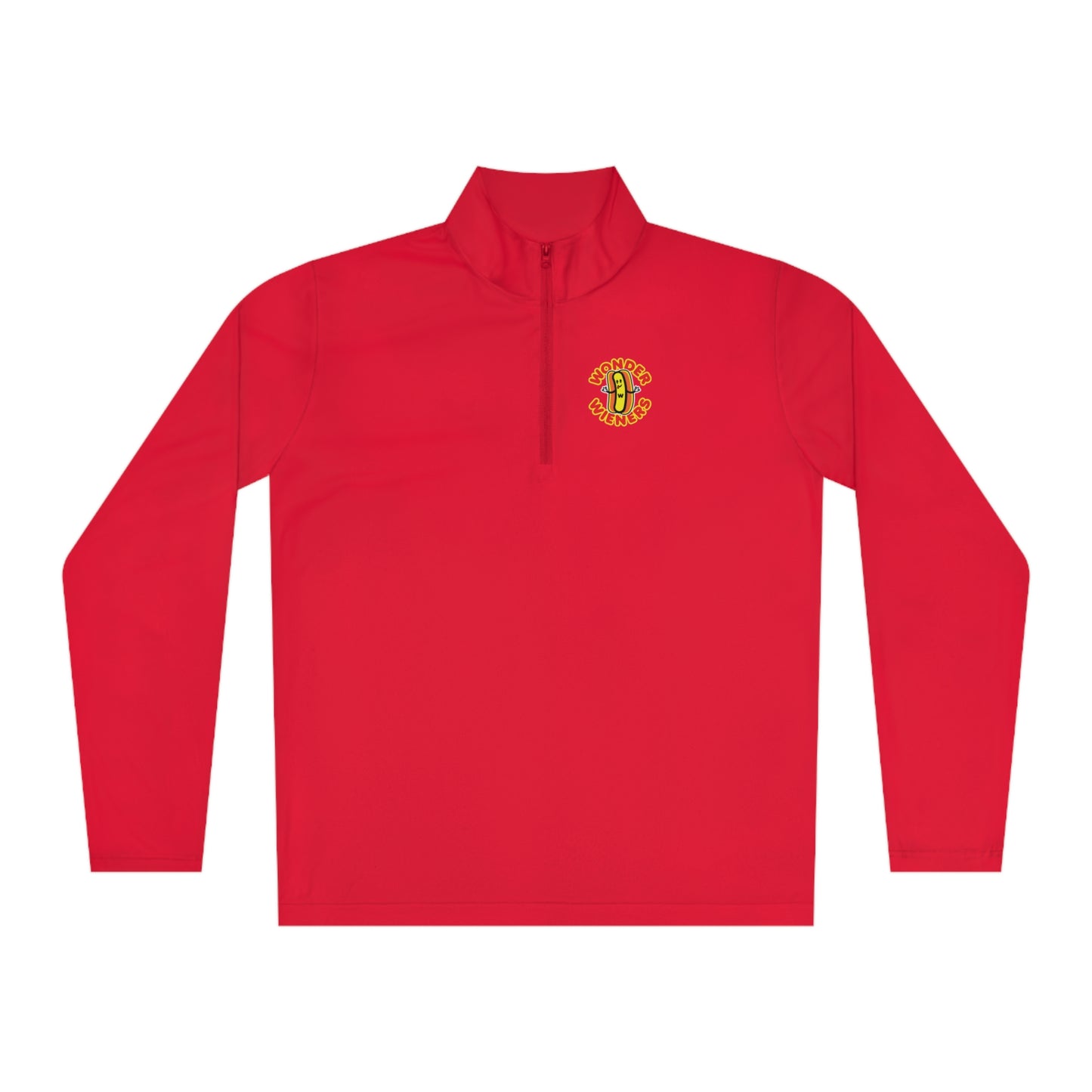 Wonder Wieners Adventure Class 1/4-Zip Pullover | Red