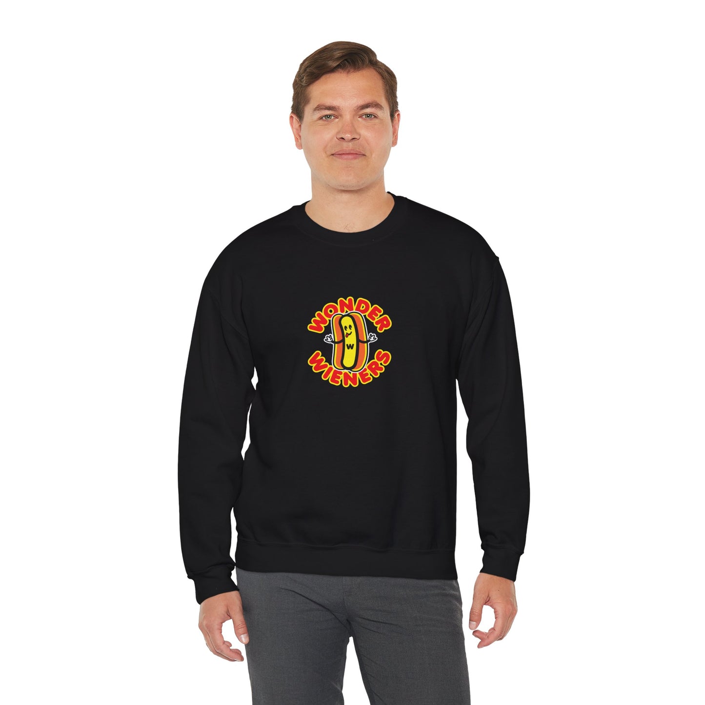 Wonder Wieners Cozy Crewneck Sweatshirt
