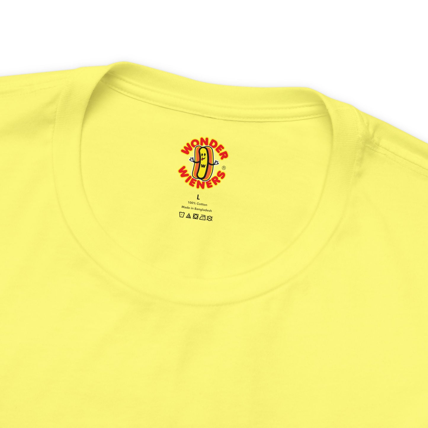 Wonder Wieners Logo Front, 'Stuffin Buns Since 2001' Back Tshirt