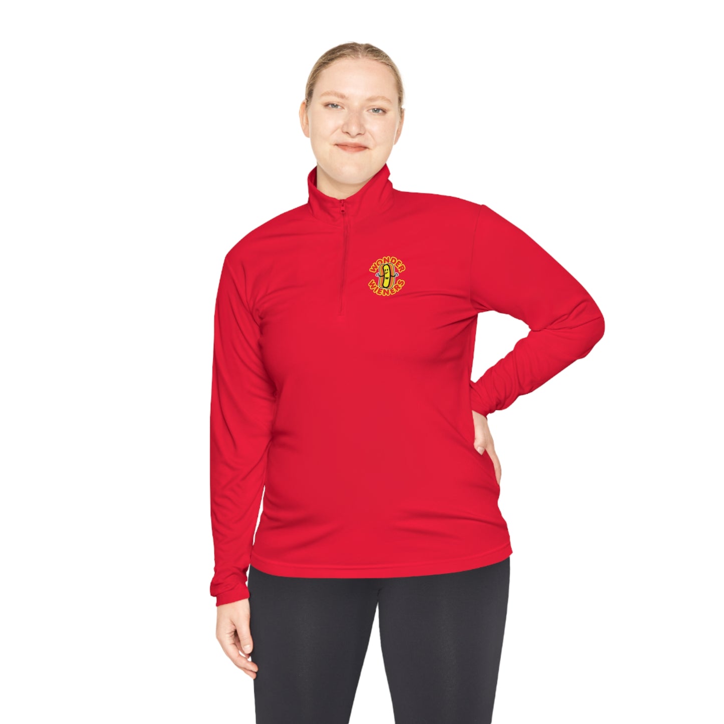 Wonder Wieners Adventure Class 1/4-Zip Pullover | Red