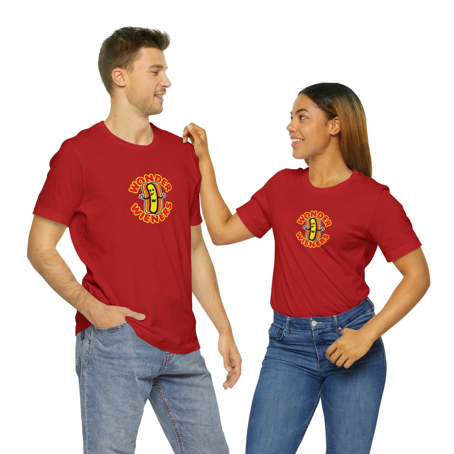 Wonder Wieners Adventure Classic Tshirt| Red