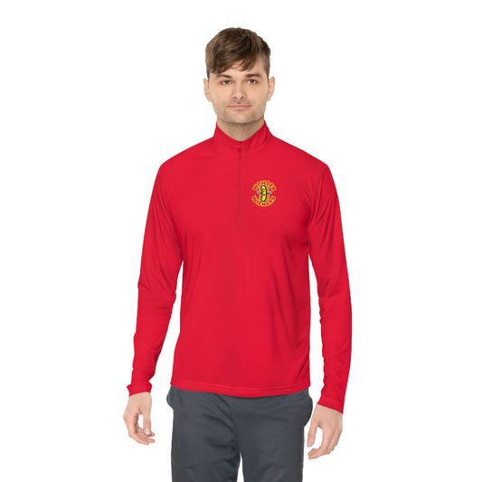 Wonder Wieners Adventure Class 1/4-Zip Pullover | Red