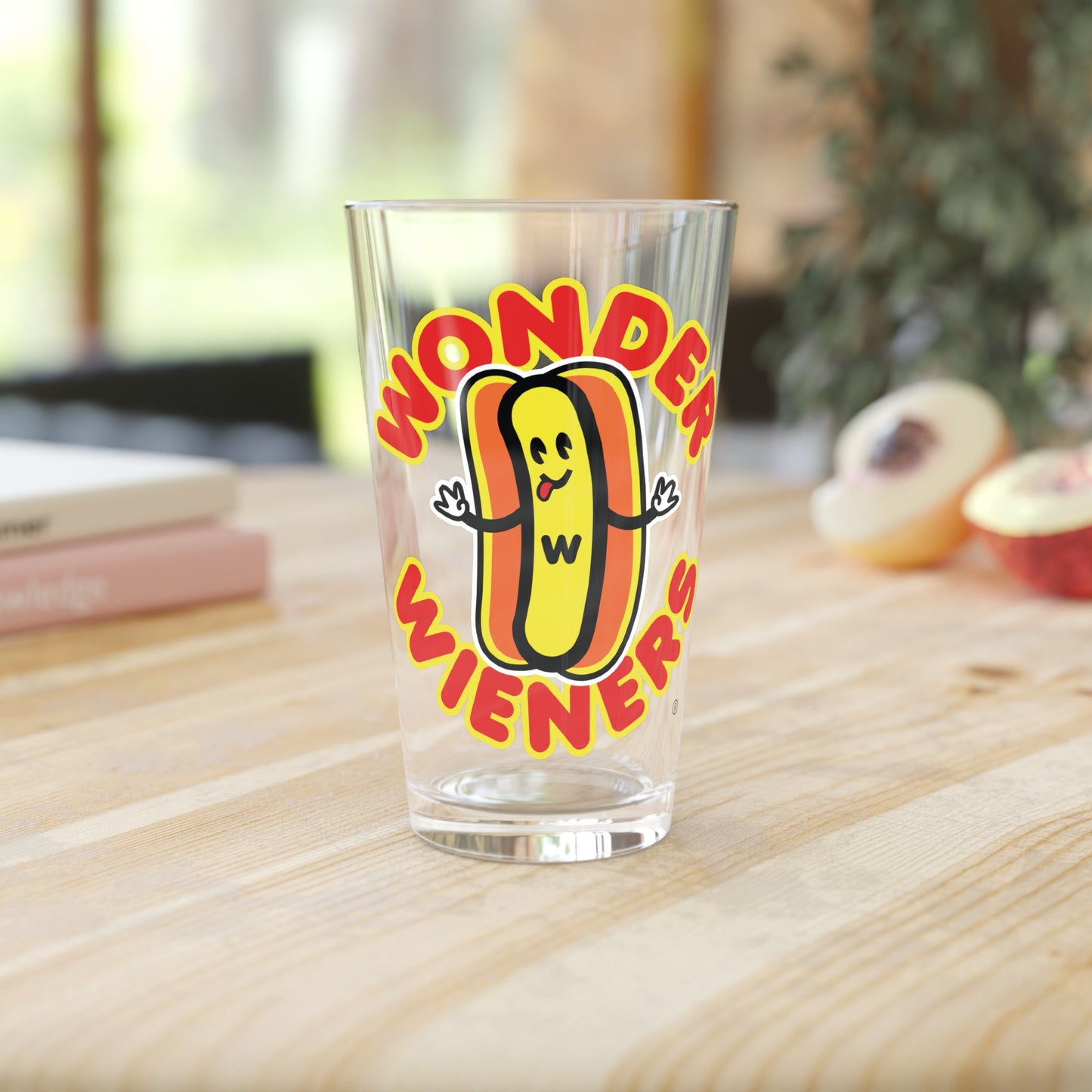 Wonder Wieners Pint Glass