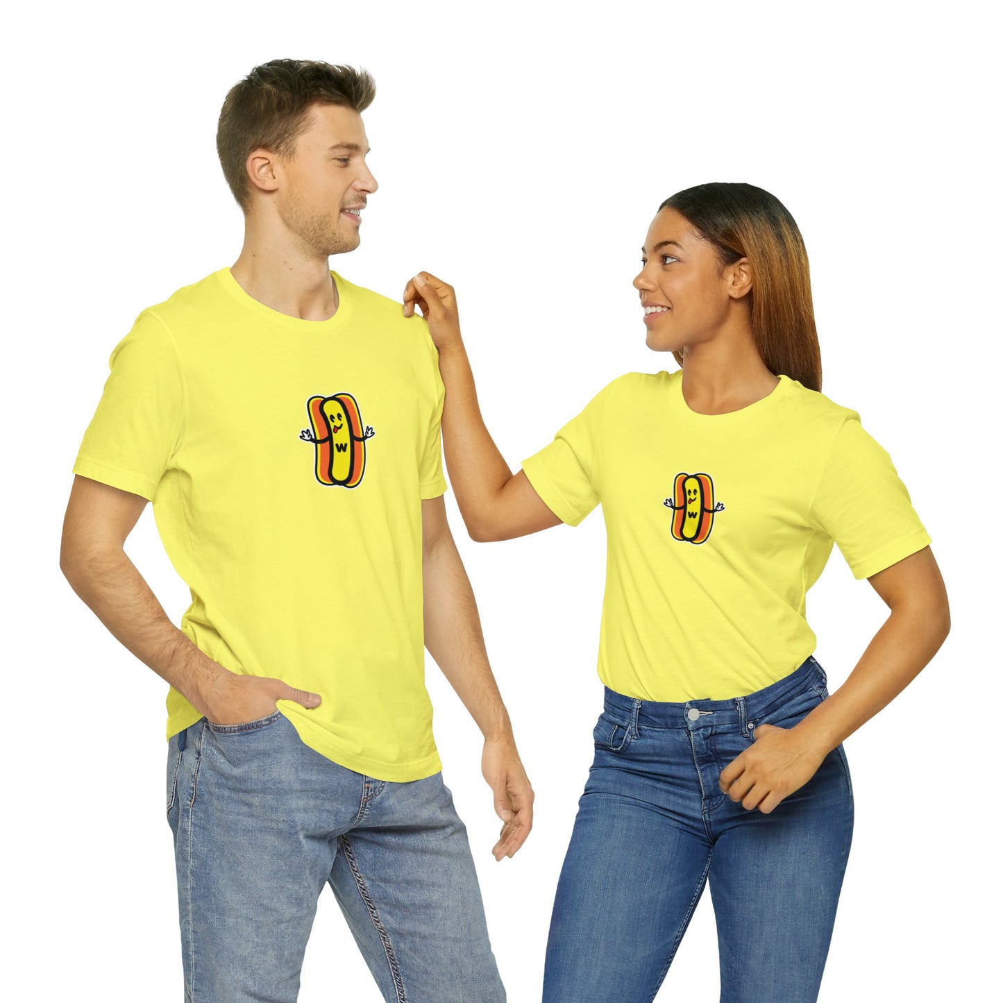 Wonder Wieners Logo Front, 'Stuffin Buns Since 2001' Back Tshirt