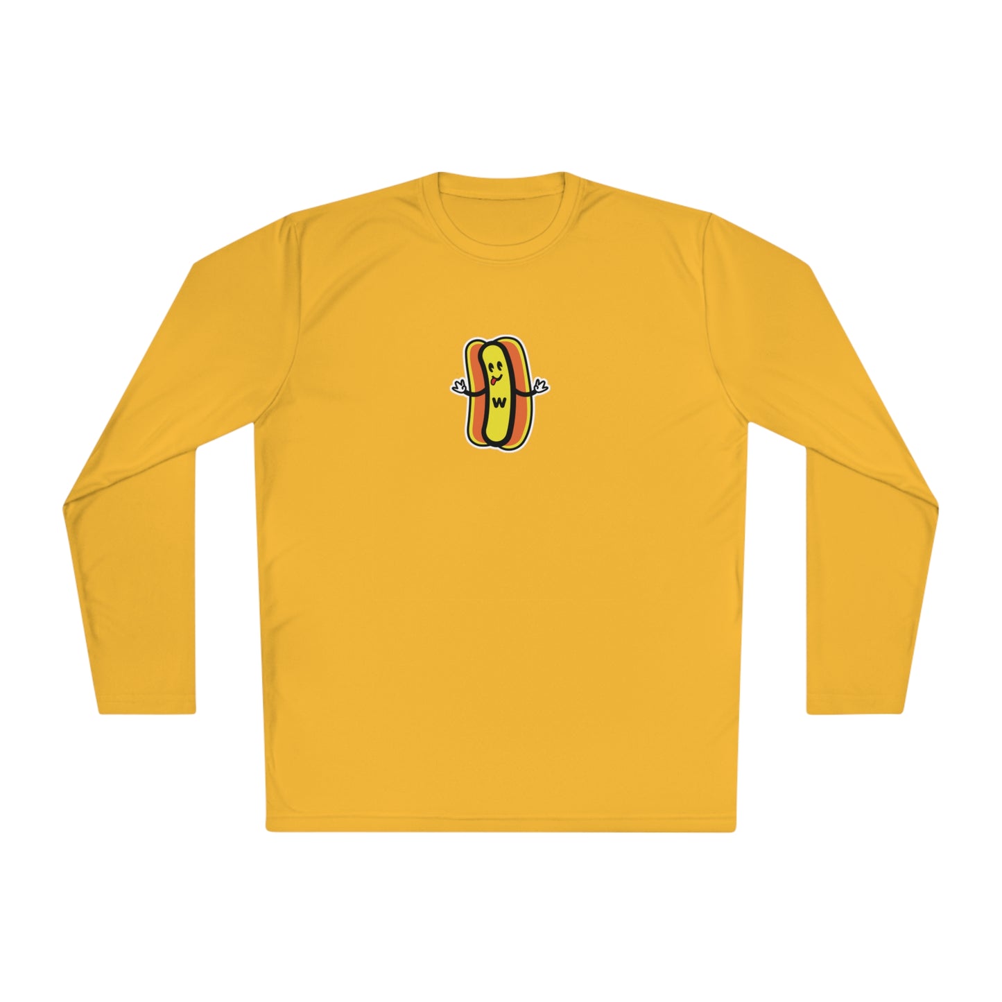 Wonder Wieners Lightweight Long Sleeve Tshirt - Logo Front, 'Stuffin Buns Since 2001' Back