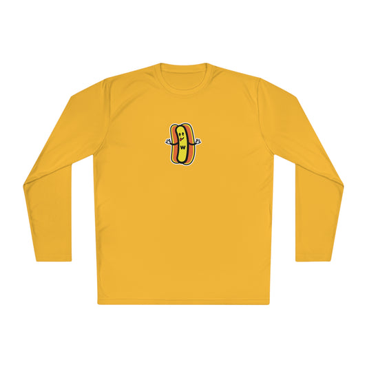 Wonder Wieners Lightweight Long Sleeve Tshirt - Logo Front, 'Stuffin Buns Since 2001' Back