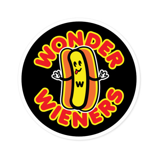 Wonder Wieners Sticker, Adventure Decal
